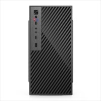 IRIS Q251 Midi Torony Számítógépház (táp nélküli) - Fekete