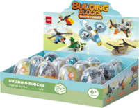 Deli DEY031 Repülők 12 darabos építő készlet - Többféle