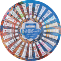 Artist&Co 871125217920 25 darabos akrilfesték készlet 12ml - Vegyes színek