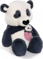 Nici Green Love panda bébijével plüssfigura 40 cm