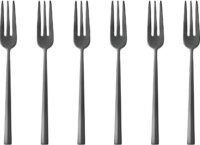 Sambonet Rock Lucido Rozsdamentes acél Desszertvilla készlet 6 darabos - Fekete