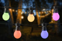 Woox R5195 Smart Home Kültéri Party Okos fényfüzér 9m - RGB+CCT