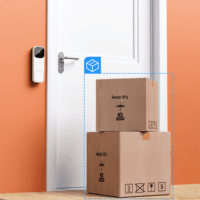 Woox R4331 Smart Home Okos Kapucsengő HD kamerával - Fehér