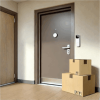 Woox R4331 Smart Home Okos Kapucsengő HD kamerával - Fehér