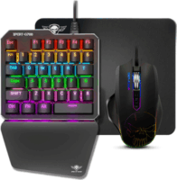 Spirit of Gamer Xpert Gameboard G700 Mechanikus Billentyűzet + Egér + Egérpad Combo HUN - Fekete
