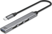 ACT AC6425 4-port USB-Type C HUB (3x USB-A 2.0 + 1x USB-A 3.2)