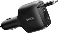 Belkin BoostCharge USB-C Autós Gyorstöltő 75W USB-C kábellel - Fekete