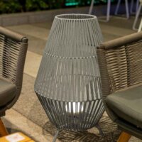 New Garden Conta 70 Akkus hordozható Beltéri/Kültéri állólámpa 48 x 72 x 48 cm - Szürke