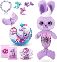 Zuru Toys Pets Alive Meglepetés Plüss sellők hanggal és fénnyel 1. széria - Többféle