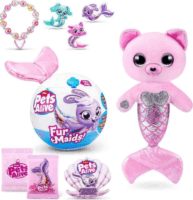 Zuru Toys Pets Alive Meglepetés Plüss sellők hanggal és fénnyel 1. széria - Többféle