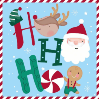 Iris 12 darabos Karácsonyi ajándék kártya csomag (14x14cm) - Többféle