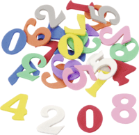 Knorr Prandell 30 darabos színes szám dekorgumi készlet