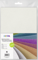 Knorr Prandell Light 10 darabos A4 glitteres karton szett - Vegyes színek