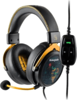 A4-Tech Bloody M595 Renegade Midnight USB-A Vezetékes Gamer Fejhallgató Headset - Sárga / Fekete