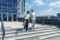 Egret Ey! S E-Scooter Elektromos Roller (20km/h / 500W) - Fekete / Szürke