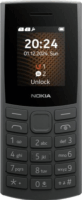 Nokia 105 (2024) 4G Mobiltelefon + Domino SIM kártya - Fekete