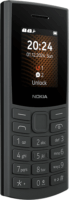 Nokia 105 (2024) 4G Mobiltelefon + Domino SIM kártya - Fekete