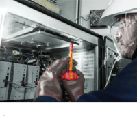 Wera 410 i VDE Szigetelt T-nyelű racsnis csavarhúzó adapter 1/4" betétekhez