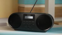 Philips TAZ6000/10 CD-lejátszós DAB+/FM Rádió - Fekete