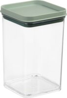 Iris G-791 TIGHTY SQUARE Műanyag ételtároló doboz 1L - Átlátszó / Szürke