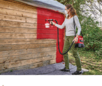 Einhell 4260040 PXC TE-SY Akkus Festékszóró pisztoly 1200ml / 18V (Akku nélkül)