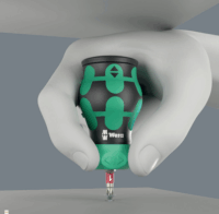 Wera KK RA 2 Bit Mini csavarhúzó 6 darabos BIT készlettel