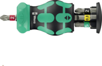 Wera KK RA 2 Bit Mini csavarhúzó 6 darabos BIT készlettel