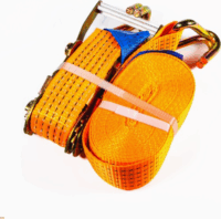 Iris Tools ITCLS-6M3T Racsnis rögzítő spanifer kampóval 6m (2db/csomag) - Narancssárga