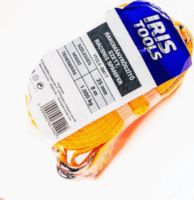 Iris Tools ITCLS-8M1T Racsnis rögzítő spanifer kampóval 8m (2db/csomag) - Narancssárga