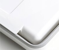 Iris KT-264-W 8 literes Ajtóra akasztható műanyag szemetes - Fehér