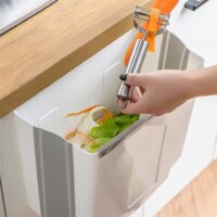 Iris KT-264-W 8 literes Ajtóra akasztható műanyag szemetes - Fehér