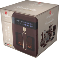 Berlinger Haus BH/9687 AirFryer Forrólevegős Sütő 6,3L 1300 Watt - Bordó