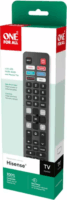 One for All URC 4916 Hisense 2.0 Univerzális távirányító - Fekete