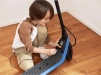 Segway-Ninebot Kickscooter C2 Lite Elektromos Roller (16km/h / 130W) - Kék / Fekete