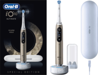 Oral-B iO Series 10 Eclipse Gold Special Edition Elektromos Fogkefe - Fehér/Arany