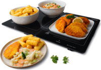 Steba WP 300 2 zónás Indukciós főzőlap 320W - Fekete