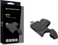 Conceptronic BIAN04B 4az 1ben USB 3.0 Külső kártyaolvasó