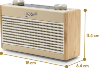 Roberts Radio Rambler Uno DAB+/ FM Asztali Rádió - Krémszínű