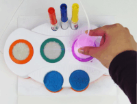 Crayola Color Wonder Világító varázspecsét készlet