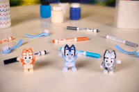 Crayola Washimals Matrica készlet - Bluey