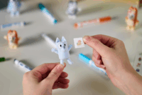 Crayola Washimals Matrica készlet - Bluey