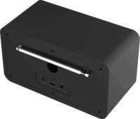 Reflexion HRA1881 Asztali Rádiós Ébresztőóra DAB+/ FM Digitális Kijelzővel - Fekete