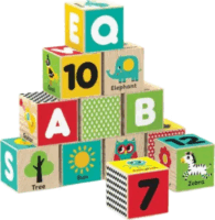 Kids Hits 12 darabos ABC fakocka építőjáték