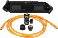 Tether Tools Mobile Optima 10G USB-C apa - USB-C apa Adatkábel szett 1,8m - Narancssárga