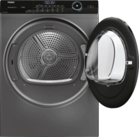 Haier HD80-A3959R-S Hőszivattyús Szárítógép 8kg 176kWh - Fehér