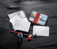 Hahnemühle Postcard Coldpress 10x15cm akvarell papírcsomag fémdobozban (30 lap/csomag)