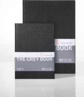 Hahnemühle The Grey Book 80 lapos A5 Skiccfüzet