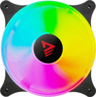 Savio Blast 120mm RGB Rendszerhűtő ventilátor 3db - Fekete