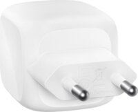 Belkin Dual USB-C PD PPS Gyorstöltő 1m Kábellel 50W - Fehér
