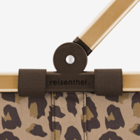 Reisenthel Carrybag Bevásálókosár 22L - Barna leopárd mintás
